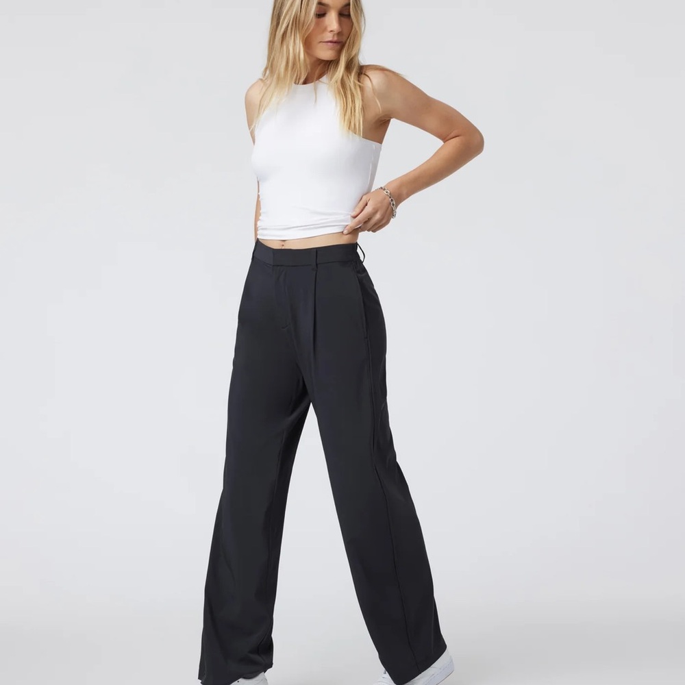 Vuori Villa Trousers Black Tall Size XL